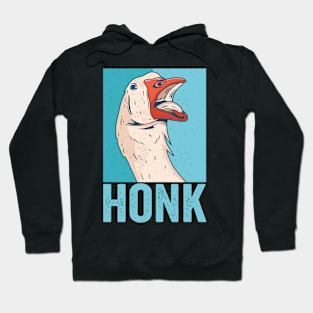 Funny Goose Honk Hoodie